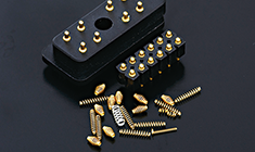Springs for electronic connectors